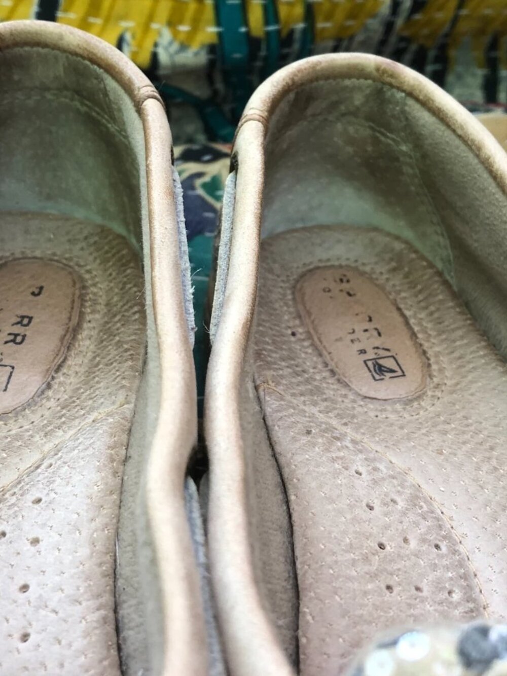 Sperry Top-Sider Angelfish Womens 7M Boat Shoes Loafers Leopard, subtle sequins - Picture 9 of 15